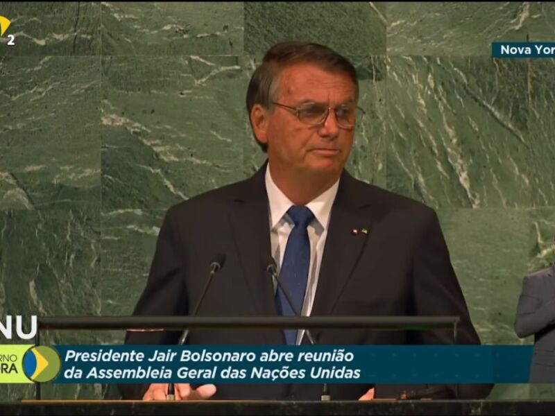 Bolsonaro Discursa Na Abertura Da Assembleia Geral Da ONU Veja Folha PE