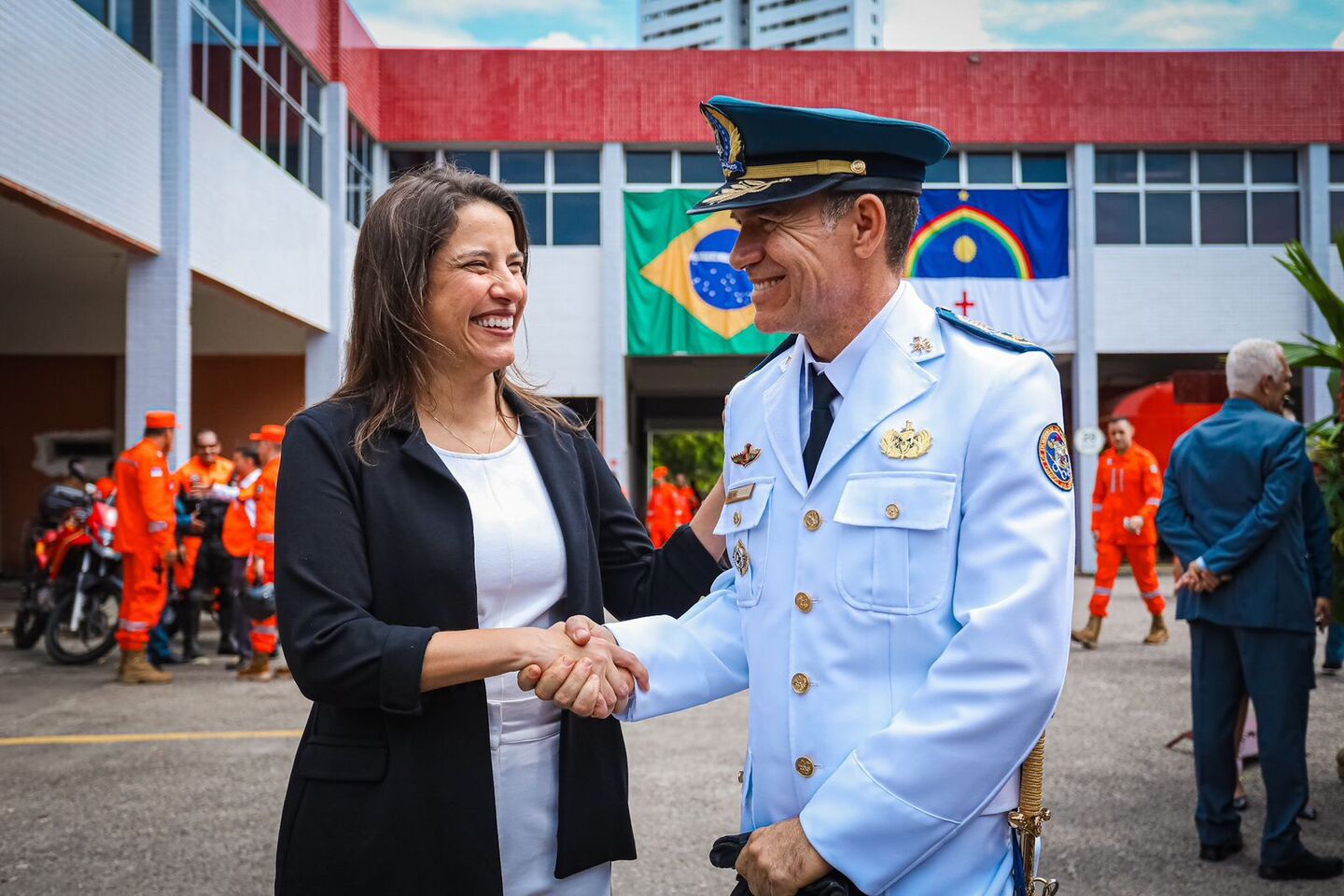 Governadora Raquel Lyra Empossa Novo Comandante Geral Do Corpo De