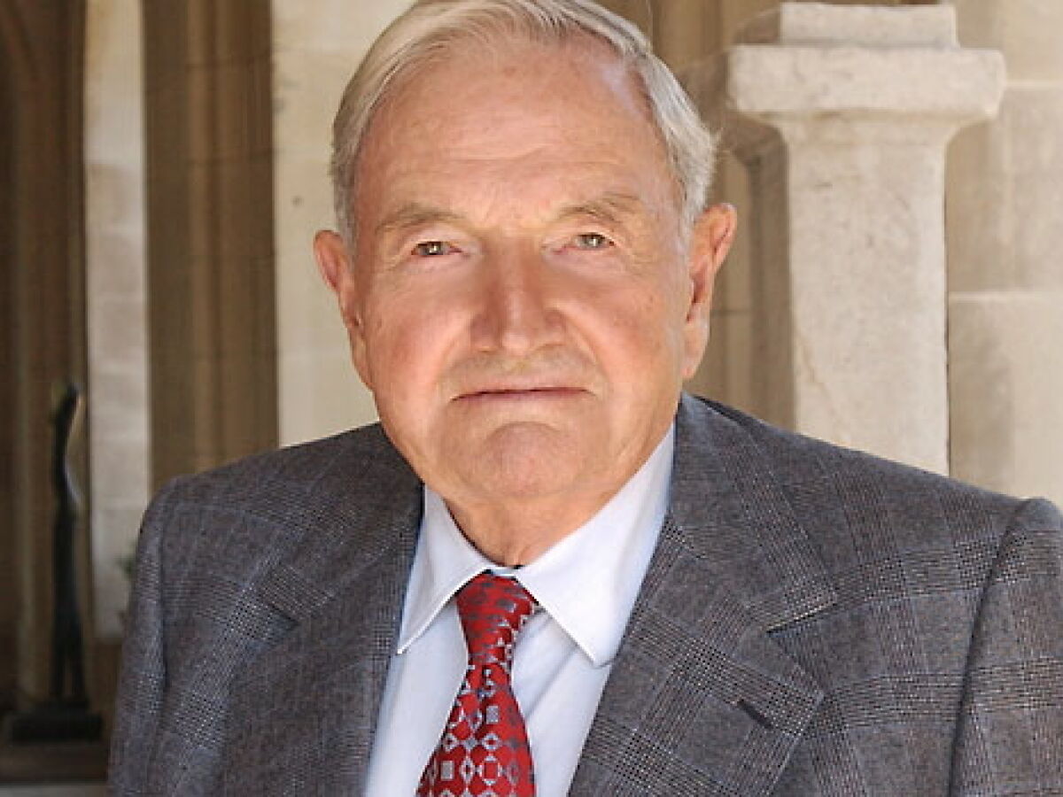 Bilionário americano David Rockefeller morre aos 101 anos - Jornal O Globo