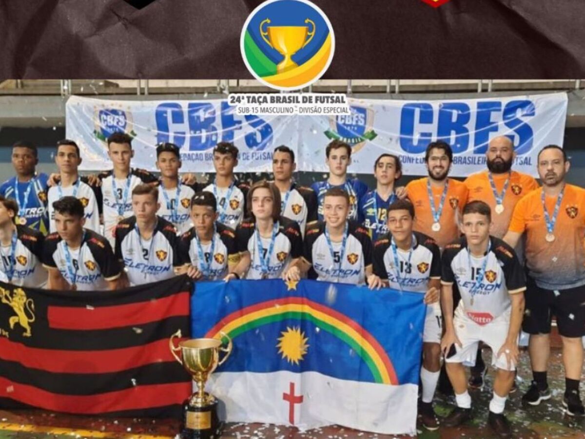 Sport defende título da Taça Brasil de Futsal Sub-15, no Recife - Sport  Club do Recife