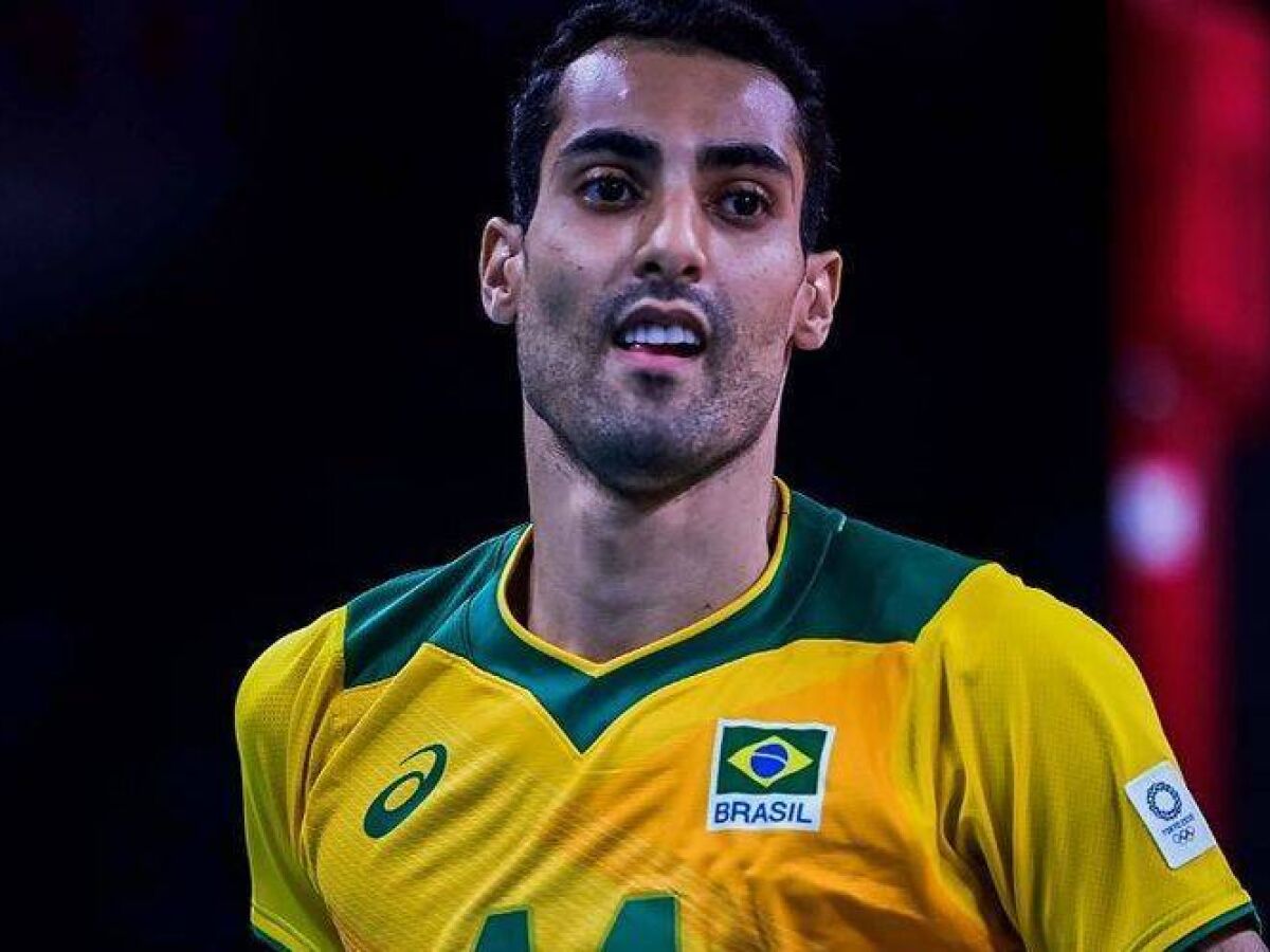 Qual é a altura dos jogadores do Brasil no vôlei masculino?