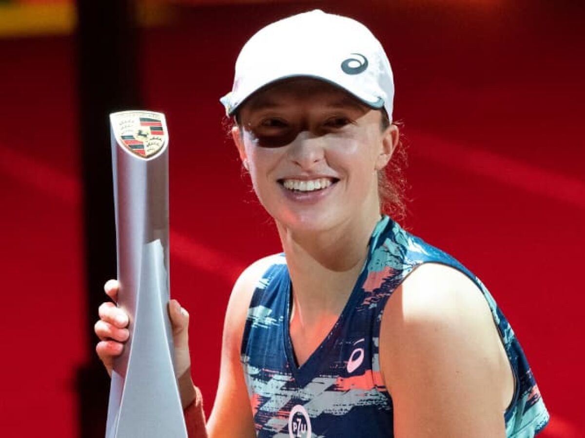 Swiatek é campeã do WTA 500 de Stuttgart, seu quarto título