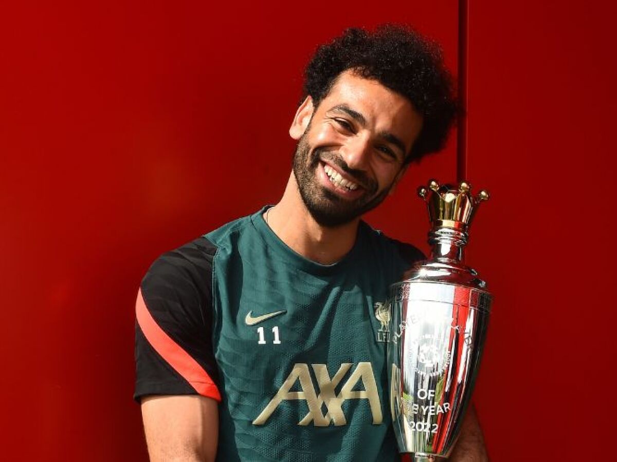 Salah é escolhido o melhor jogador do futebol inglês em 2021 em eleição de  torcedores, futebol inglês