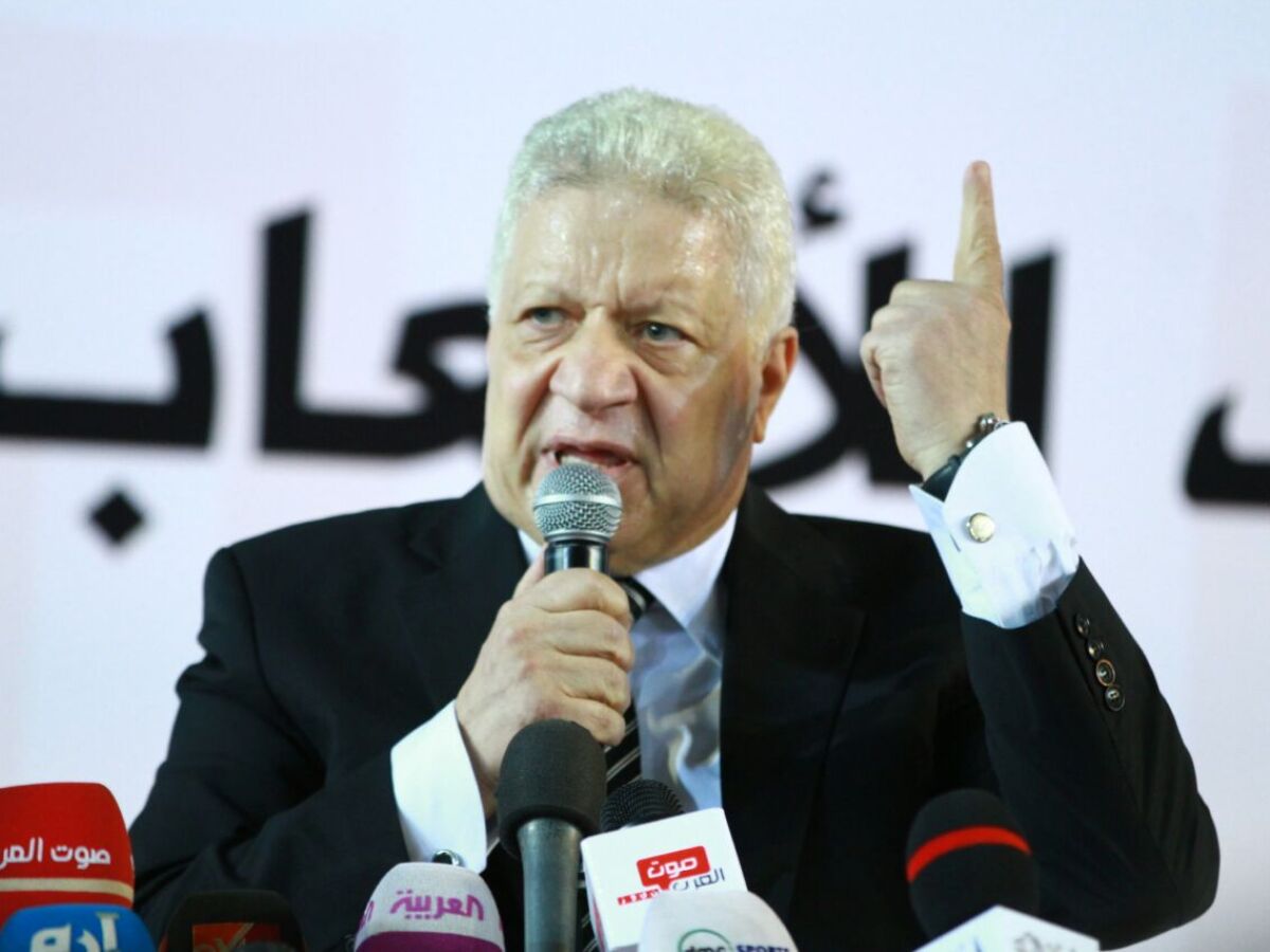 Mortada Mansour, presidente do Zamalek
