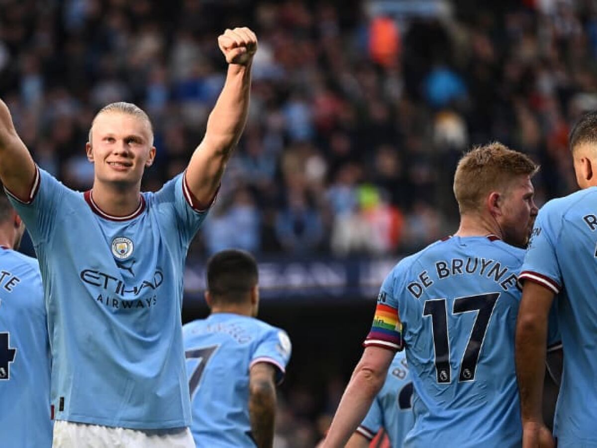 Haaland volta a marcar, City vence Brighton e mantém liderança do