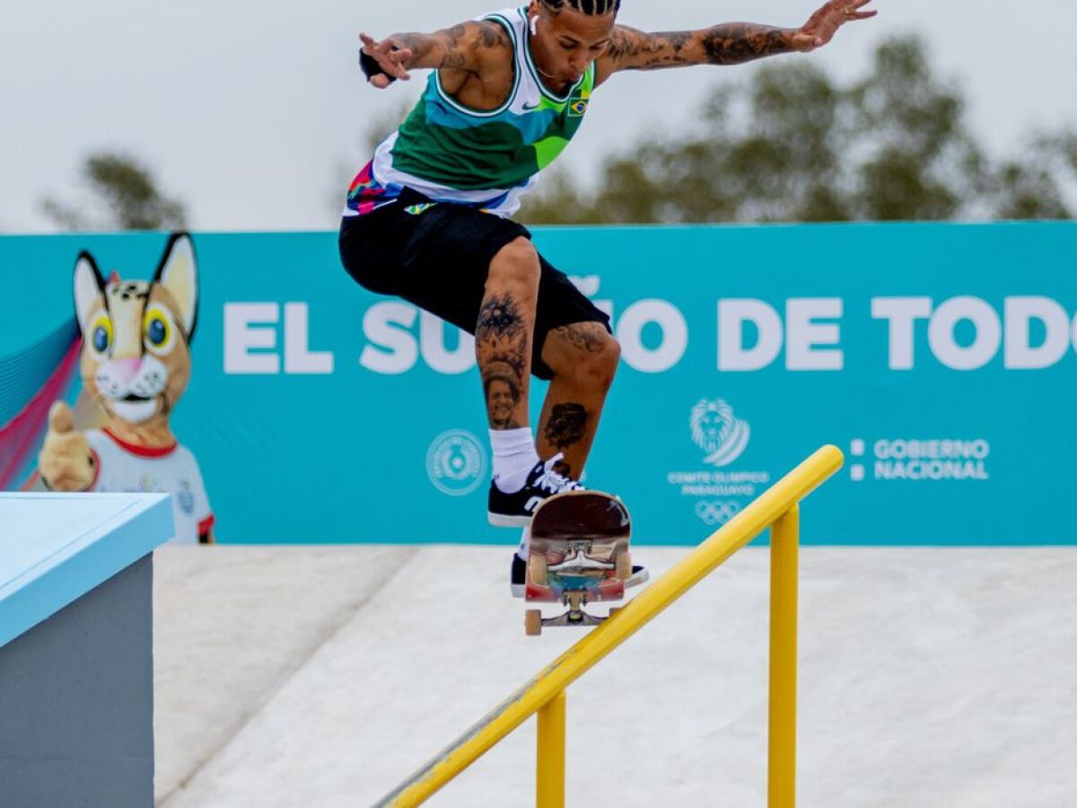 Skate brasileiro estreia em 1º dia de Jogos Sul-Americanos de