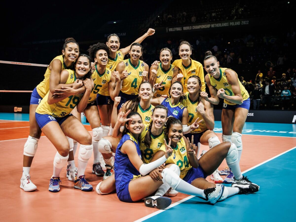 Brasil vence Bélgica de virada pelo Campeonato Mundial de Vôlei feminino -  Jogada - Diário do Nordeste