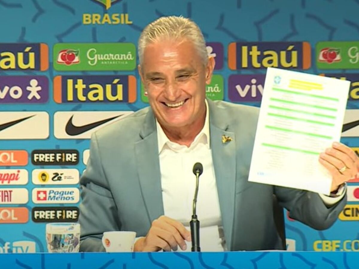 Tite anuncia lista de convocados para Copa da Rússia