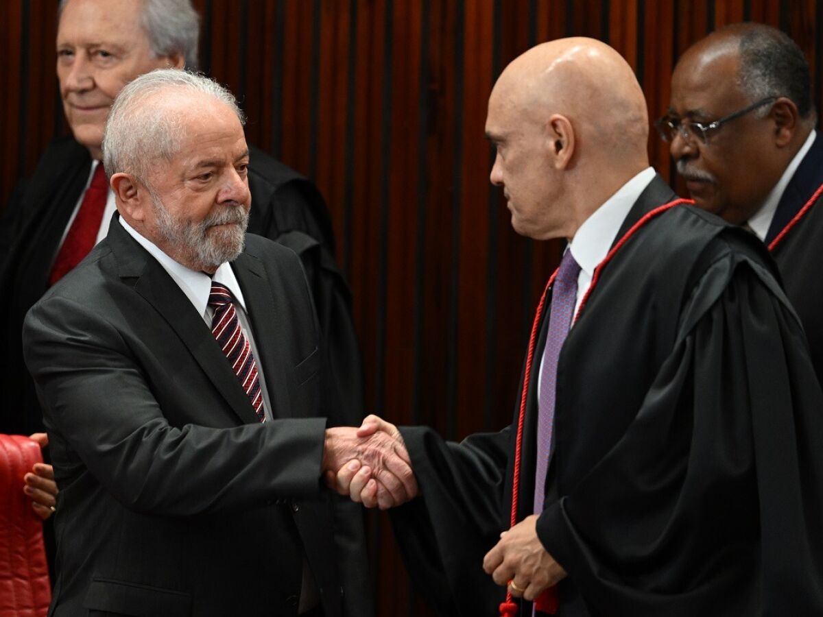 Lula e Alexandre de Moraes