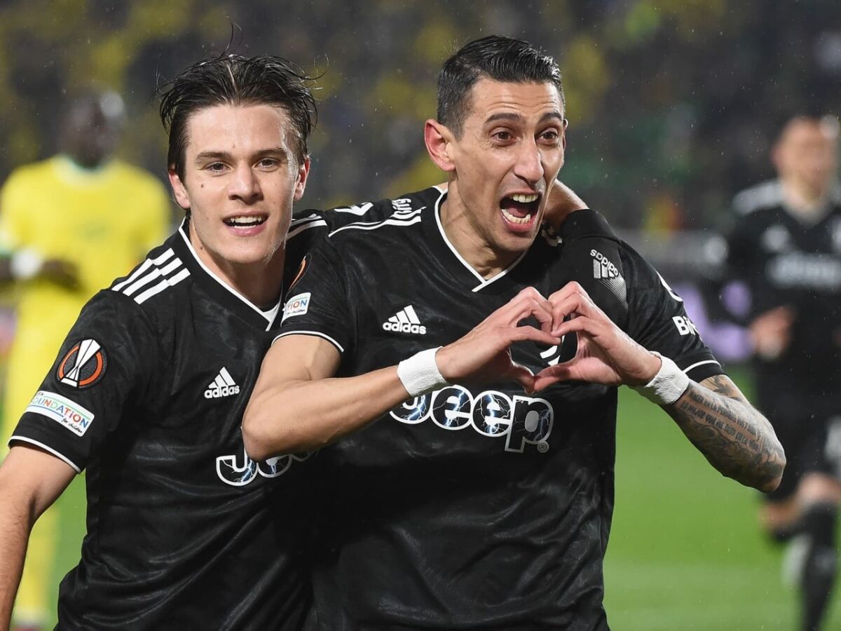 Di María garantiu a classificação da Juventus 