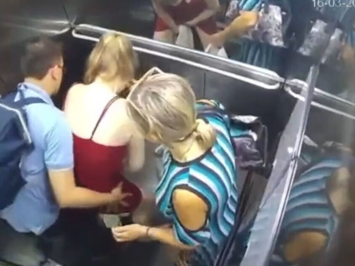 Vídeo: mulher dá à luz em pé dentro de elevador, no Mato Grosso - Folha PE