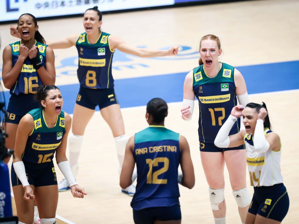 Brasil x Holanda  Copa Internacional de Voleibol Feminino