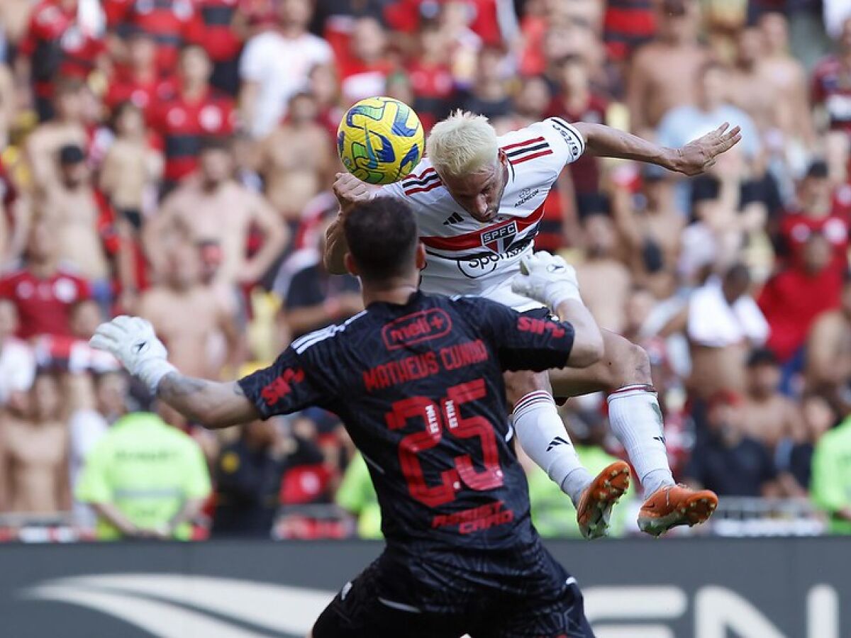 São Paulo vence Flamengo na partida de ida da final da Copa do Brasil;  confira detalhes do jogo - Folha PE