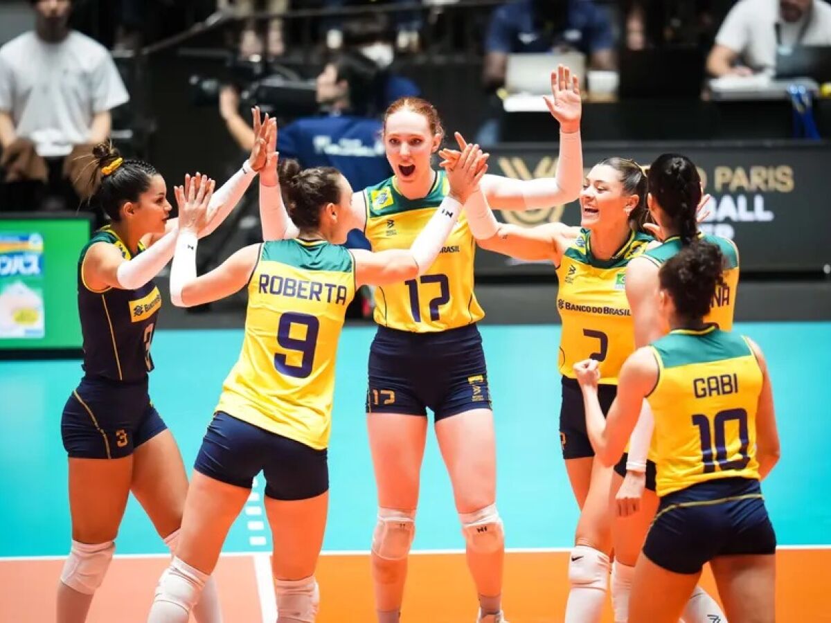 Pré-olímpico de vôlei: Brasil vence o Japão e garante vaga para