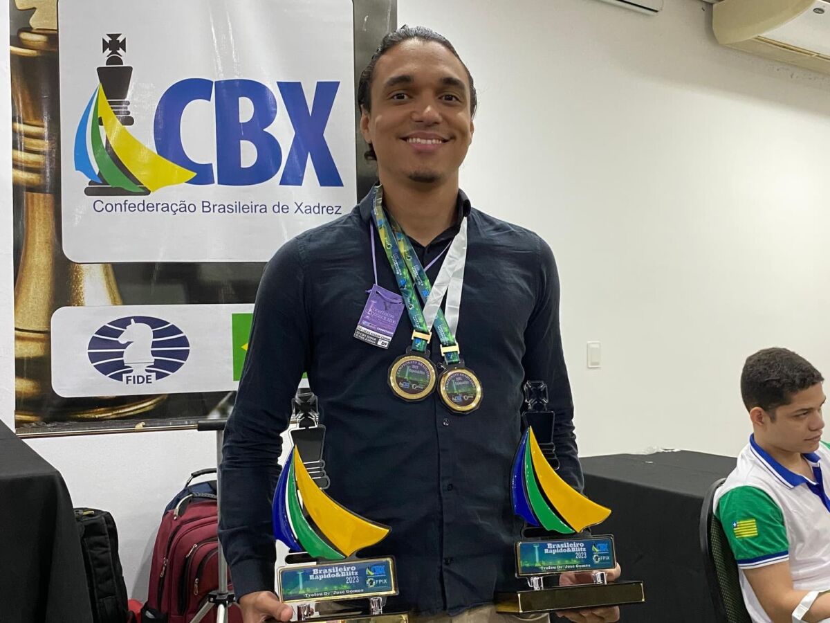 Enxadrista de Navegantes conquista Campeonato Brasileiro de Xadrez Blitz