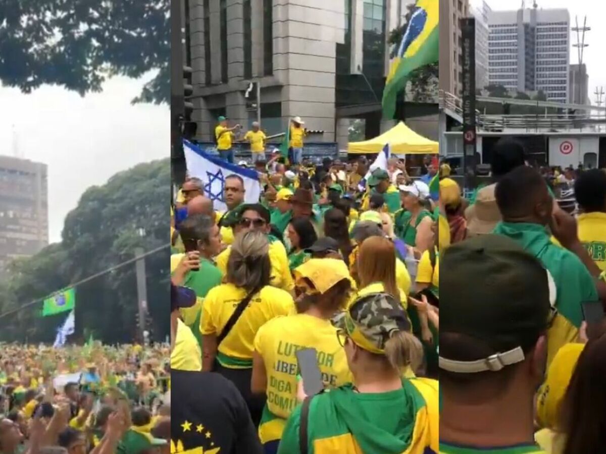 Apoiadores de Bolsonaro ocupam Avenida Paulista em ato convocado pelo  ex-presidente