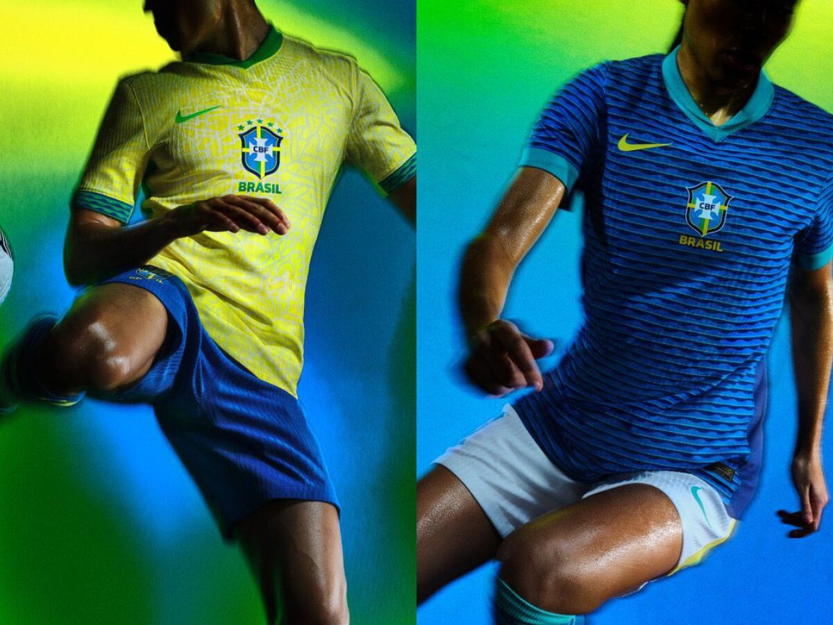 Patrocinadora antecipa CBF e divulga novos uniformes da seleção brasileira;  veja fotos - Folha PE