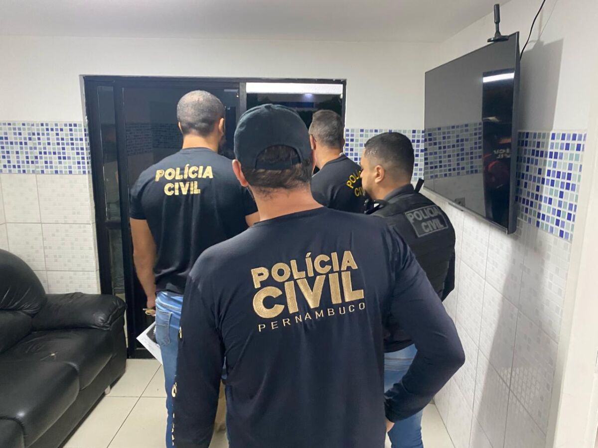 Suspeito de homicídio em Vitória de Santo Antão é preso em São Lourenço da Mata em ação conjunta da Polícia Civil