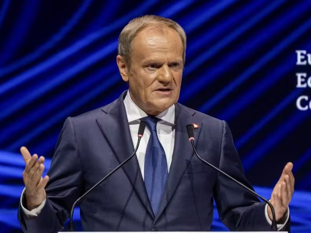 O primeiro-ministro da Polônia, Donald Tusk 