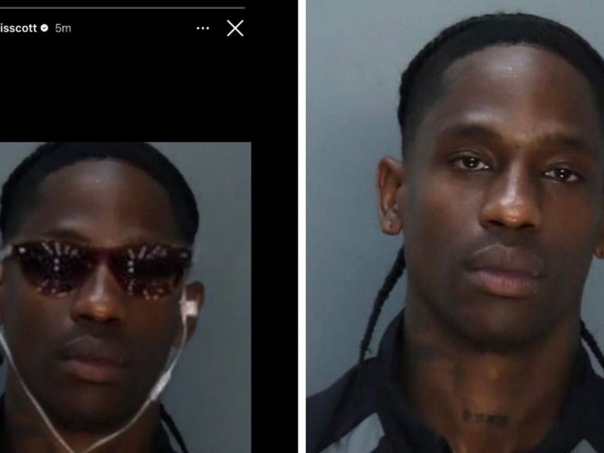 Travis Scott brinca sobre sua detenção por desordem pública e embriaguez