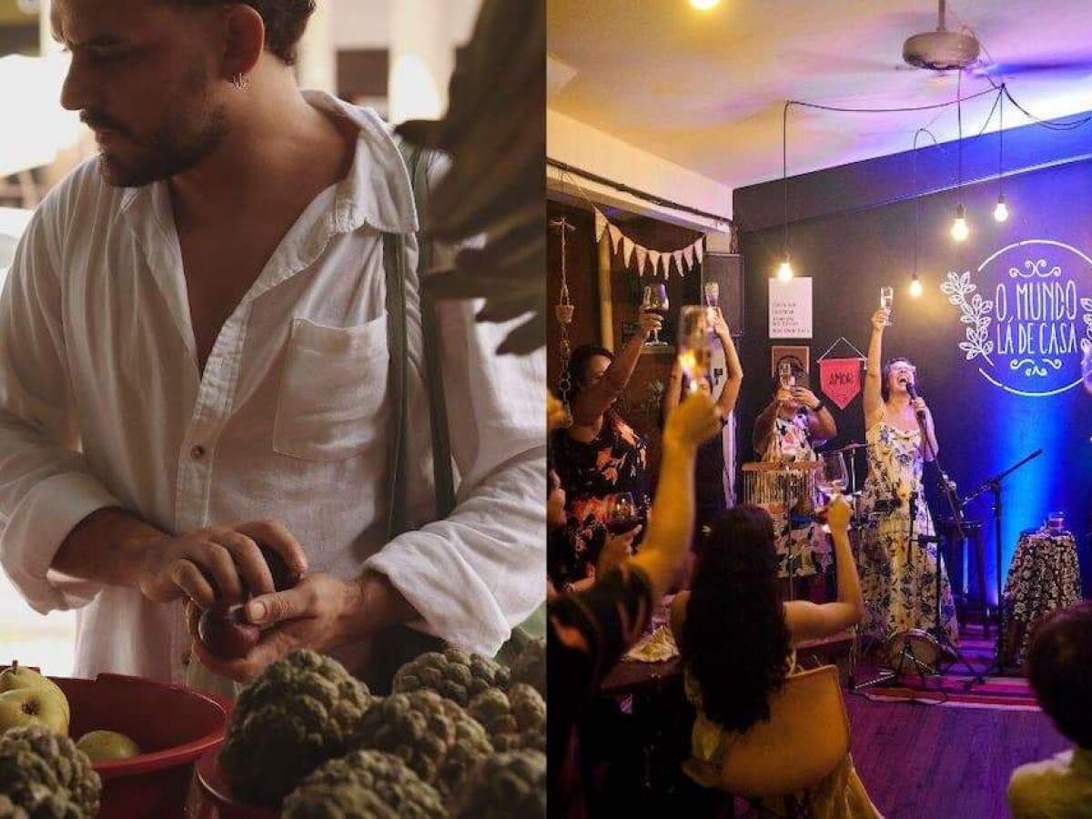 O chef Bruno Lins assina nova temporada de jantares afetivos do O Mundo Lá de Casa