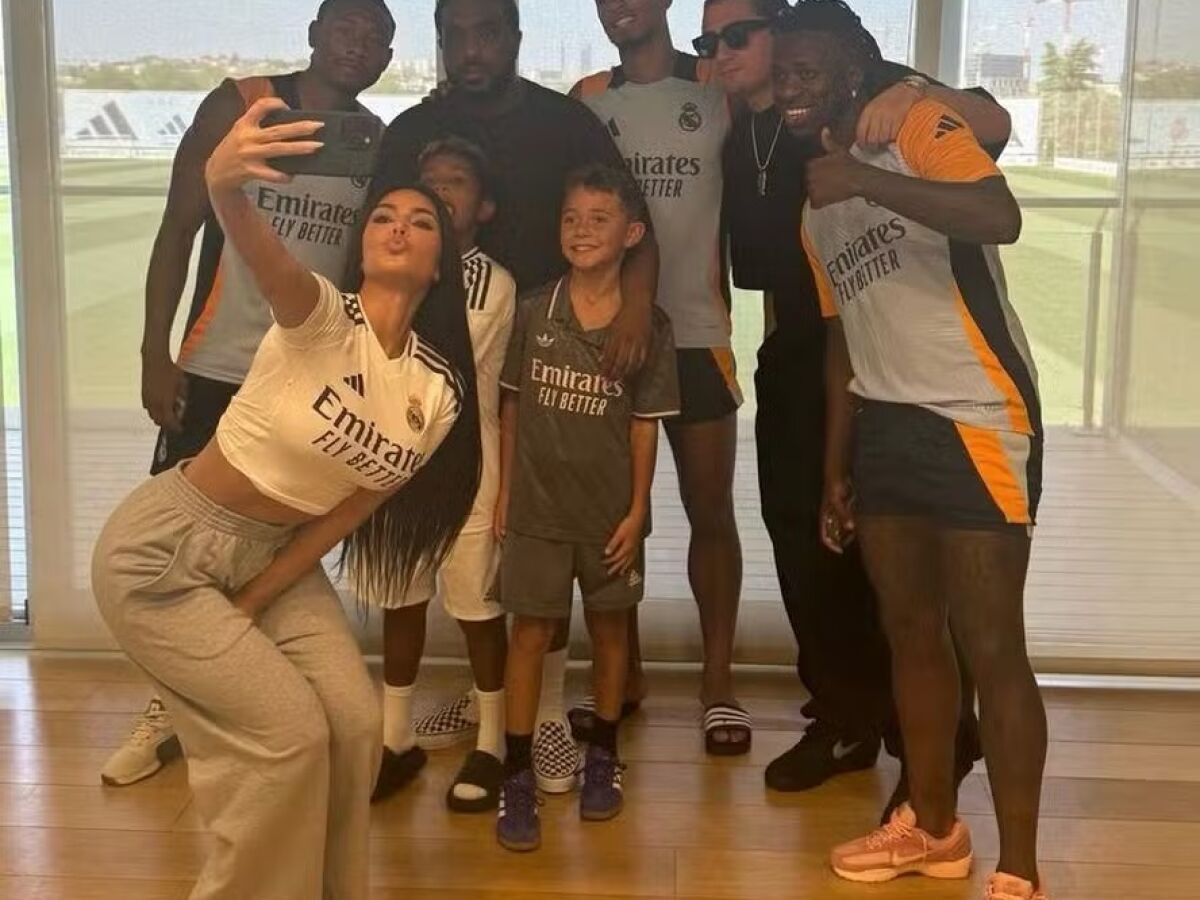 Kim Kardashian, Vini Jr., Alaba e Bellingham 
