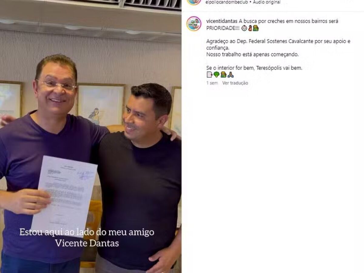 Candidato a vereador publica vídeo com promessa de Sóstenes caso seja eleito