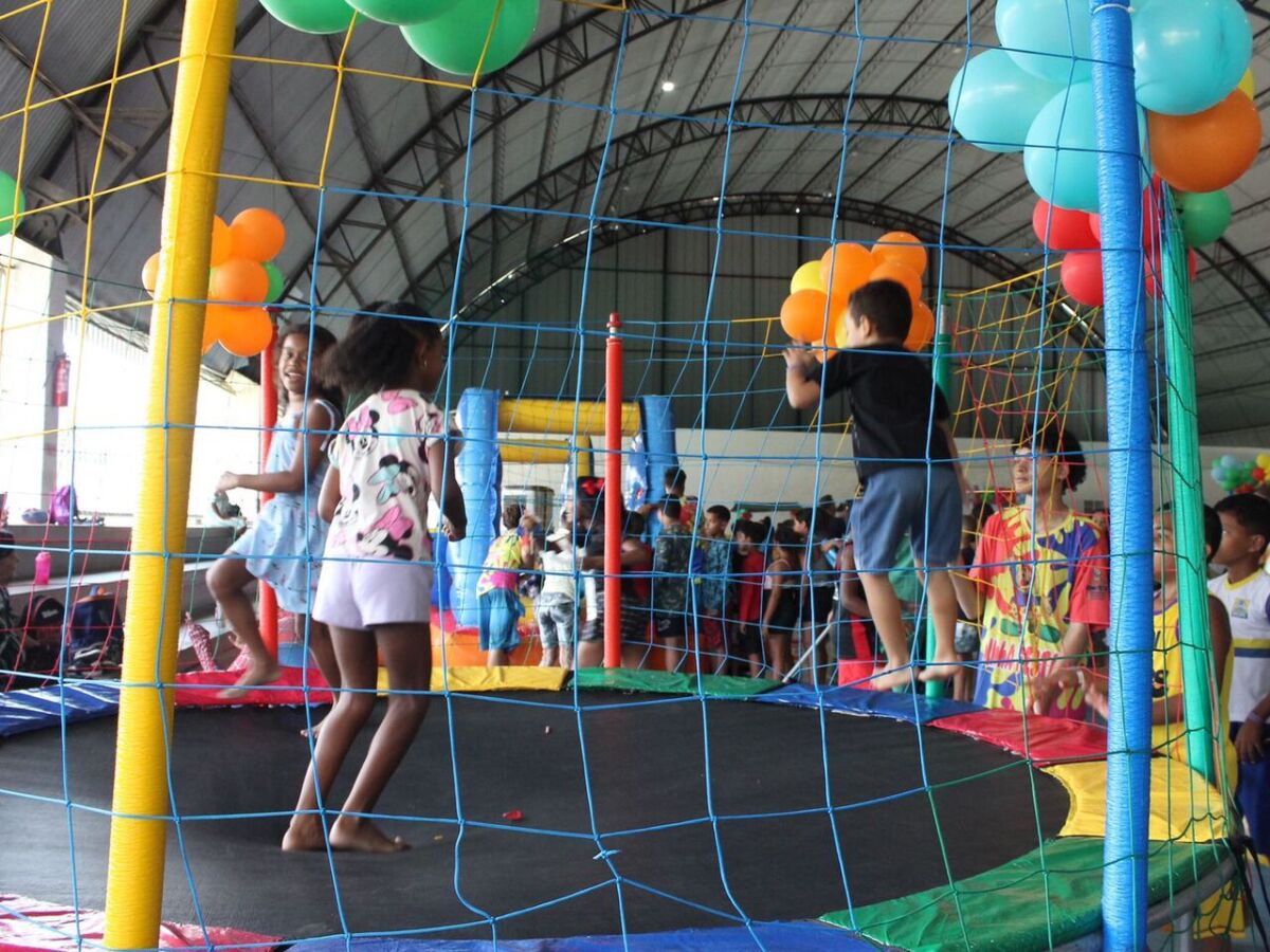 Festa do Dia das Crianças, realizada pelo GAC