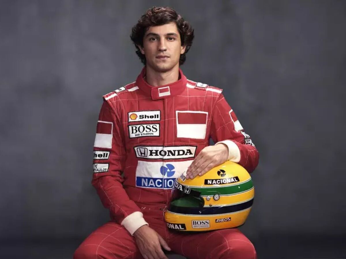 Gabriel Leone como Ayrton Senna em série da  Netflix 