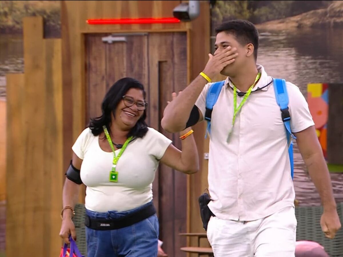Guilherme e Joselma, genro e sogra pernambucanos, foram os mais votados para entrar na casa