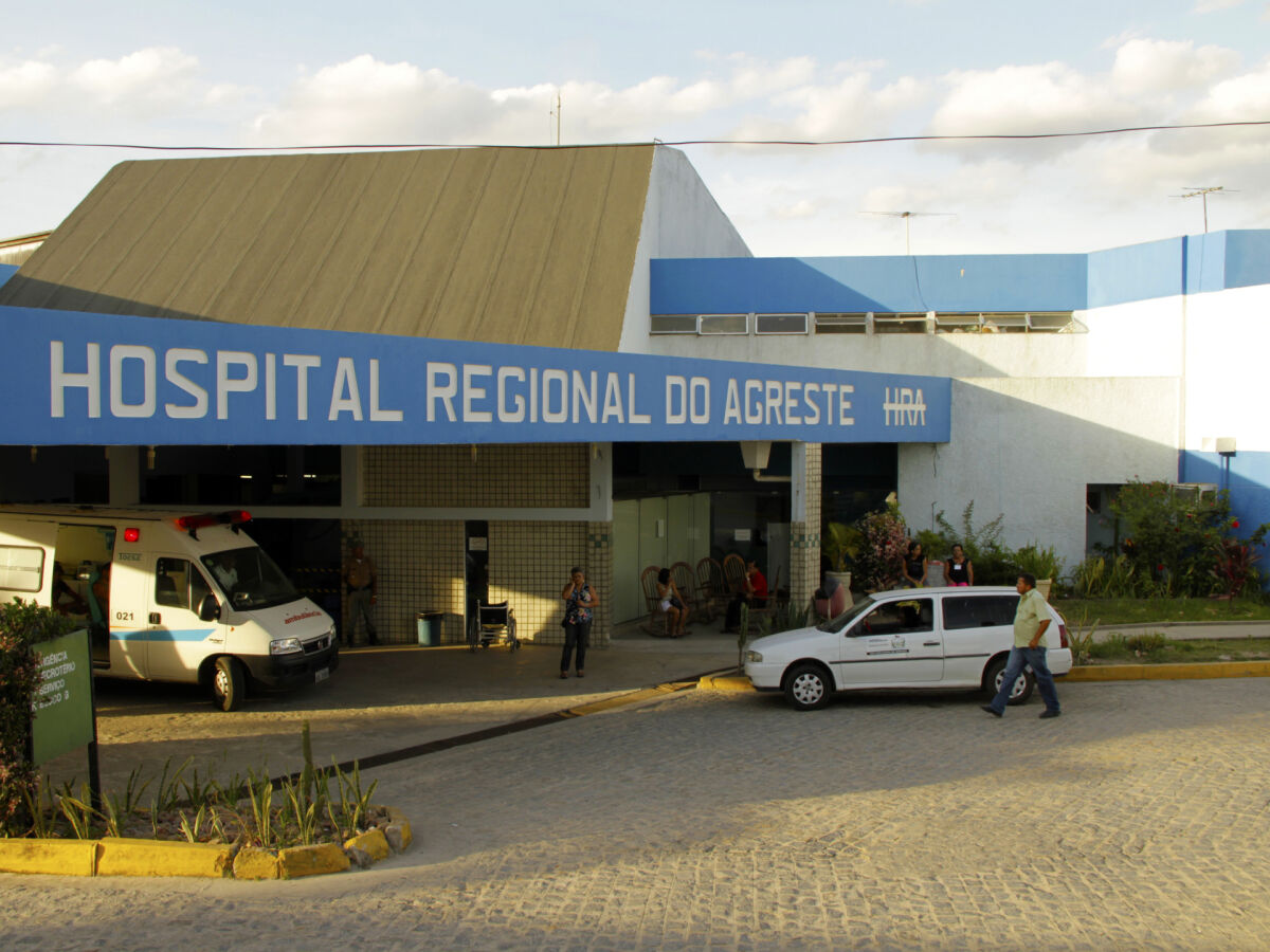 Hospital Regional do Agreste, em Caruaru