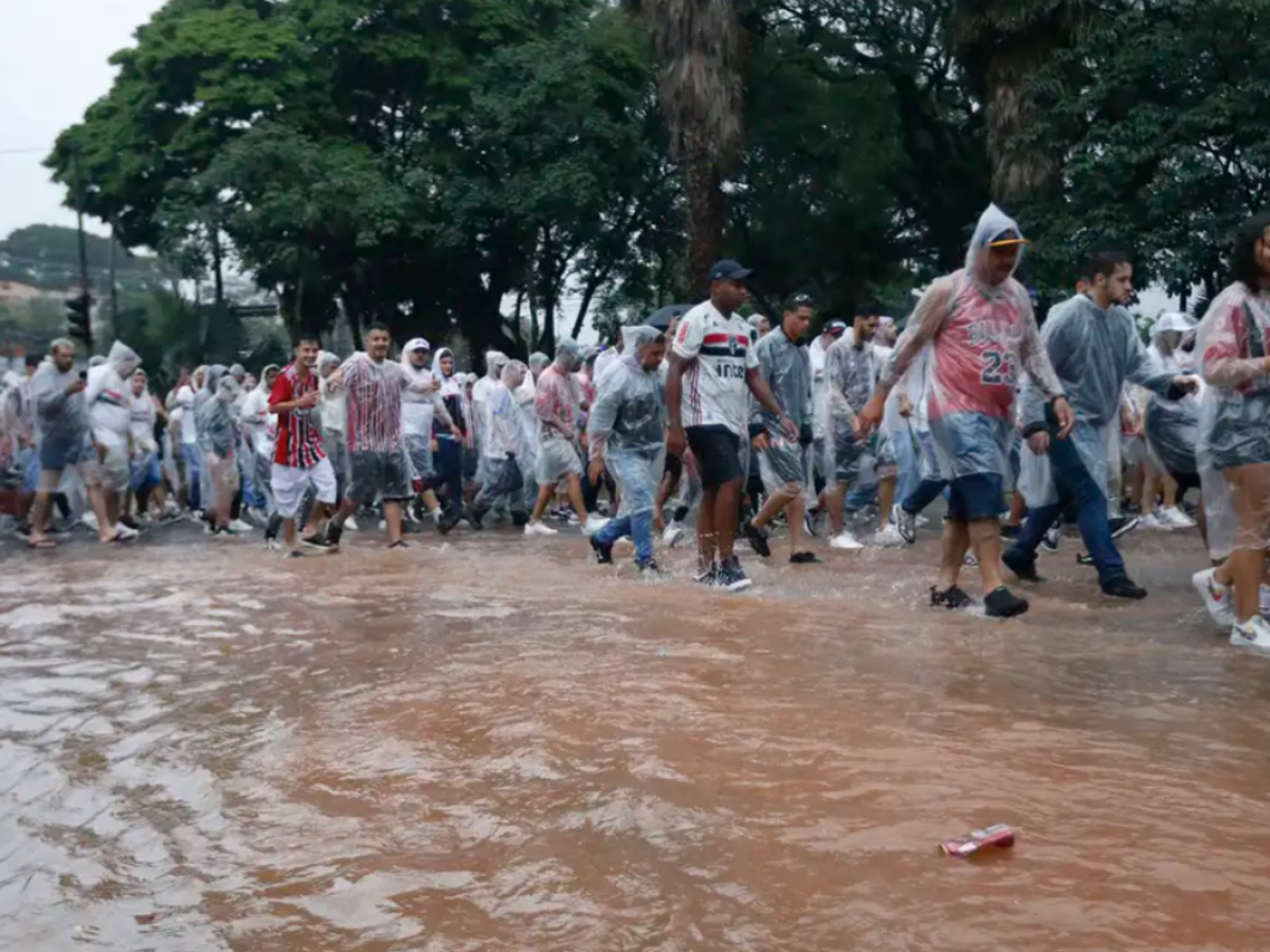 Fortes chuvas em SP
