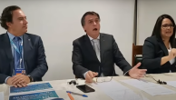 Bolsonaro repete o filho, chama Renan de vagabundo e vê crime na CPI da Covid