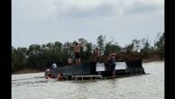Barco-hotel naufraga no rio Paraguai em meio a temporal no MS; passageiros estão desaparecidos