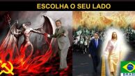 Zambelli transforma disputa entre Bolsonaro e Lula em luta de Jesus contra o Diabo e post vira meme