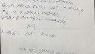 Defesa divulga carta em que suspeito de matar Beatriz se diz inocente e pressionado a confessar
