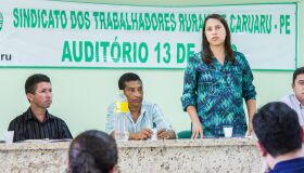 Raquel participa de reunião sobre agricultura familiar 