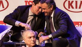 Em palestra na Alemanha, Moro diz que foto com Aécio foi "infeliz"