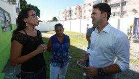 Ferreira visita obras de reforma de escolas em Piedade