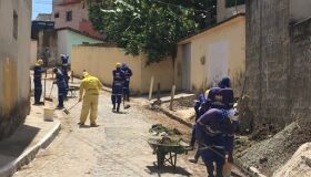 Jaboatão faz mutirão de limpeza nas ruas da cidade