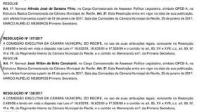 Três ex-vereadores voltam à Câmara com cargos comissionados