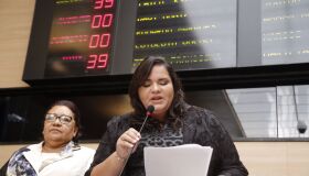 Câmara: Ivan Moraes rebate discurso de Michele Collins