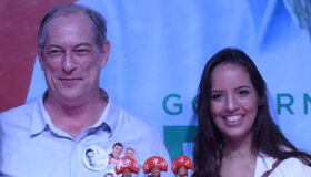 Mulher de Ciro passa mal após saber de ataque a Bolsonaro