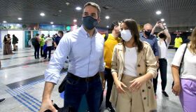 A chegada do governador Eduardo Leite ao Recife