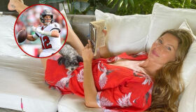 Crise? Gisele Bündchen não foi ao estádio torcer por Tom Brady