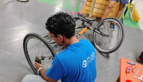 Campanha de conscientização sobre o Dia Mundial Sem Carro