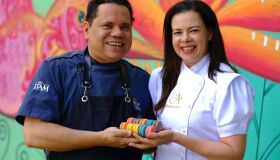 Coleção de macarons com sabores e aromas inspirados na primavera