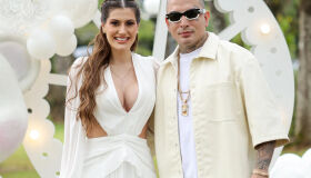 MC Guimê e Fernanda Stroschein revelam sexo do primeiro filho