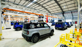Produção do Chevrolet Spark EUV começa no Ceará, e GM anuncia produção do Captiva EV para 2026 