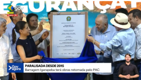 Lula inaugura barragem e anuncia obras na Mata Sul de Pernambuco